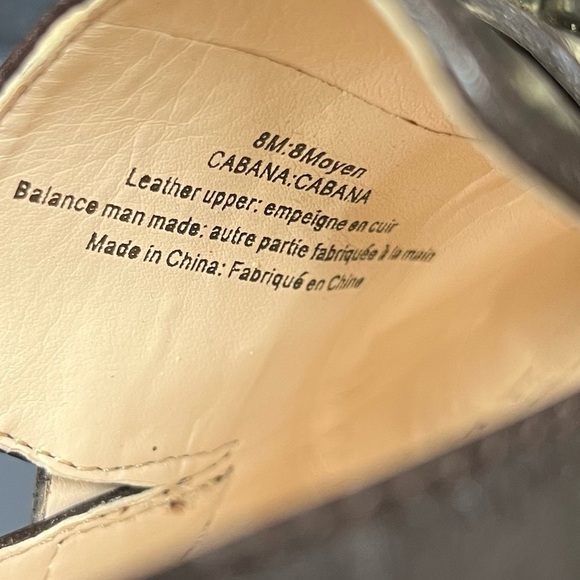 Karl Lagerfeld Cabana Brown Leather Loafers Women’s Size 8 - Picture 13 of 13